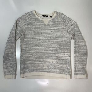 Scotch & Soda Men’s Heather Gray Crewneck Pullover Sweatshirt Cotton XL